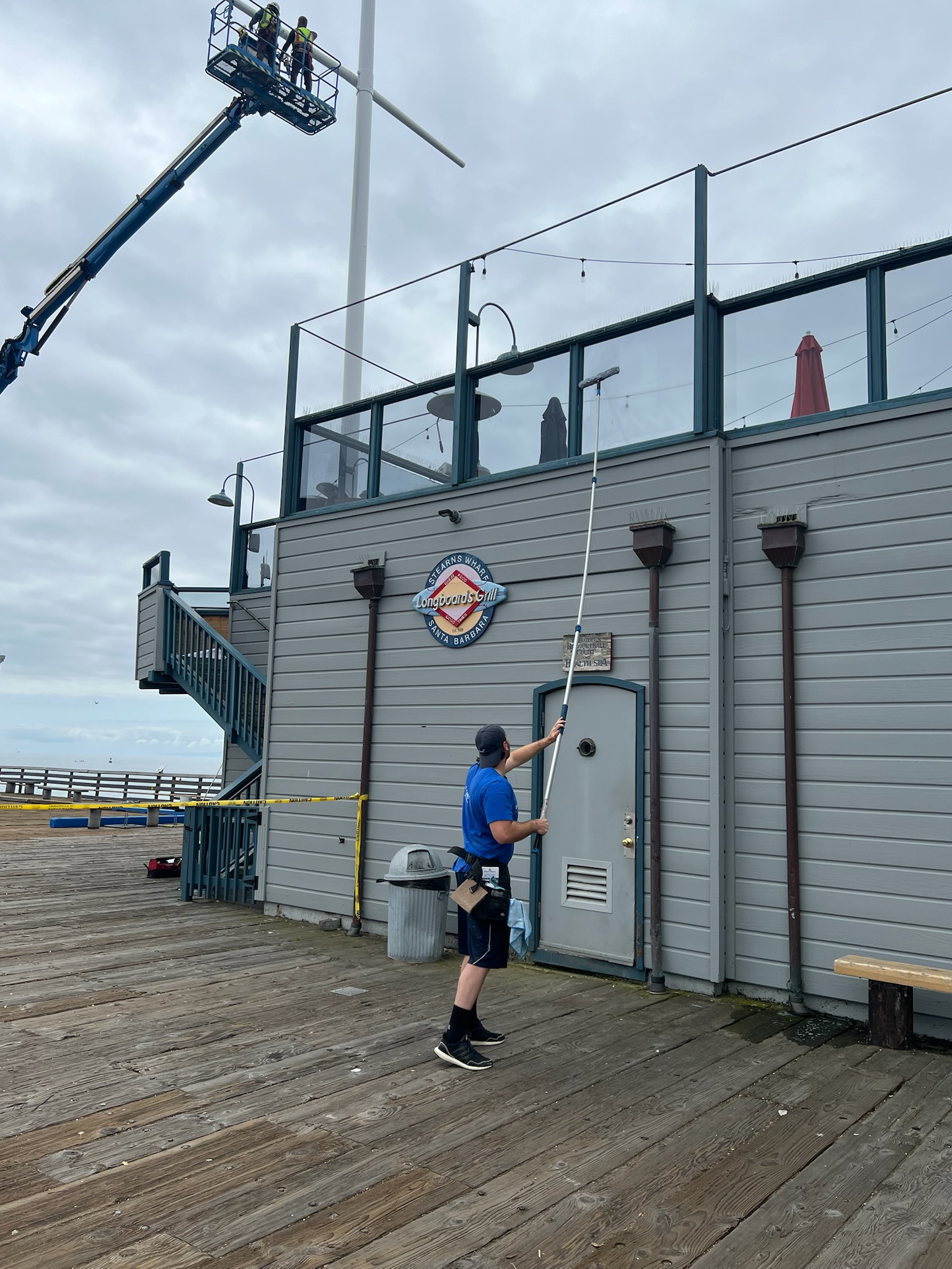 Longboard's Grill on Stearns Wharf in Santa Barbara, CA